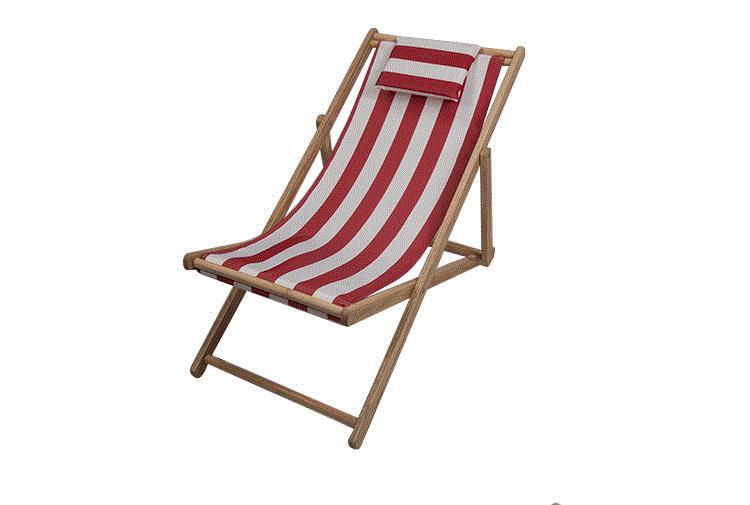 成人沙滩椅折叠创意便携式背椅靠椅条纹两用收缩高脚儿童帆布布艺