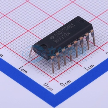 rs232芯片 max232n pdip-16 ti/德州 电子元器件配单 原装正品