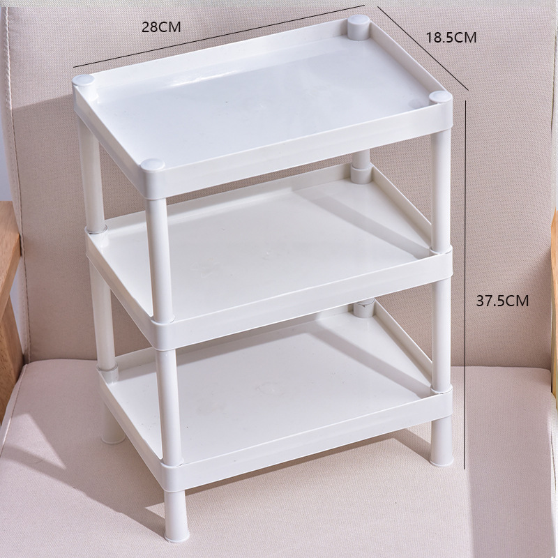 浴室置物架卫生间小杂物架厕所洗手间塑料收纳架子多层三角架子