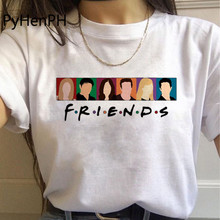 Friends T shirt 美剧老友记经典Friends六人行字母印花男女T恤