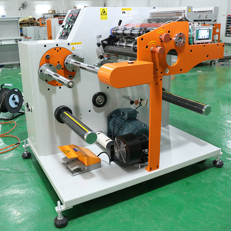 齐达精工320高速不干胶分条机标签商标热敏纸分切机pet薄膜分卷机