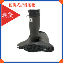 批发雨靴天然橡胶雨鞋野鸟协会舒适防水靴户外防滑橡胶雨鞋
