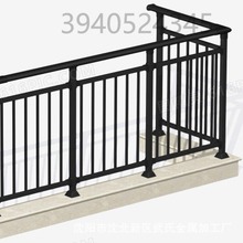 武氏金属锌钢护栏围墙组装焊接护栏阳台护栏可定尺寸材质围栏样式