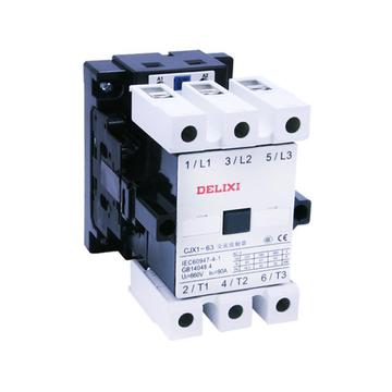 德力西电气 交流接触器 cjx1-63/22 50hz 220v | cjx16322m