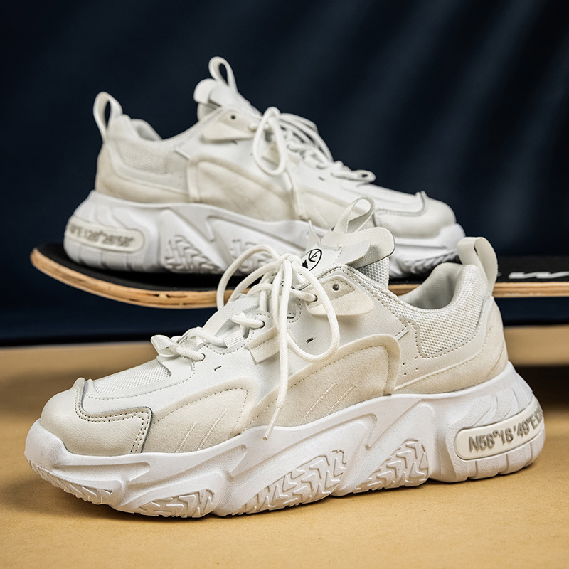 2021春季新款男鞋韩版潮流老爹鞋男港风学生潮鞋男士休闲运动鞋男