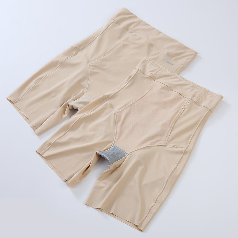 恒温线雕裤产后收腹内裤女塑形束腰提臀神器蜜桃臀安全裤塑身美体