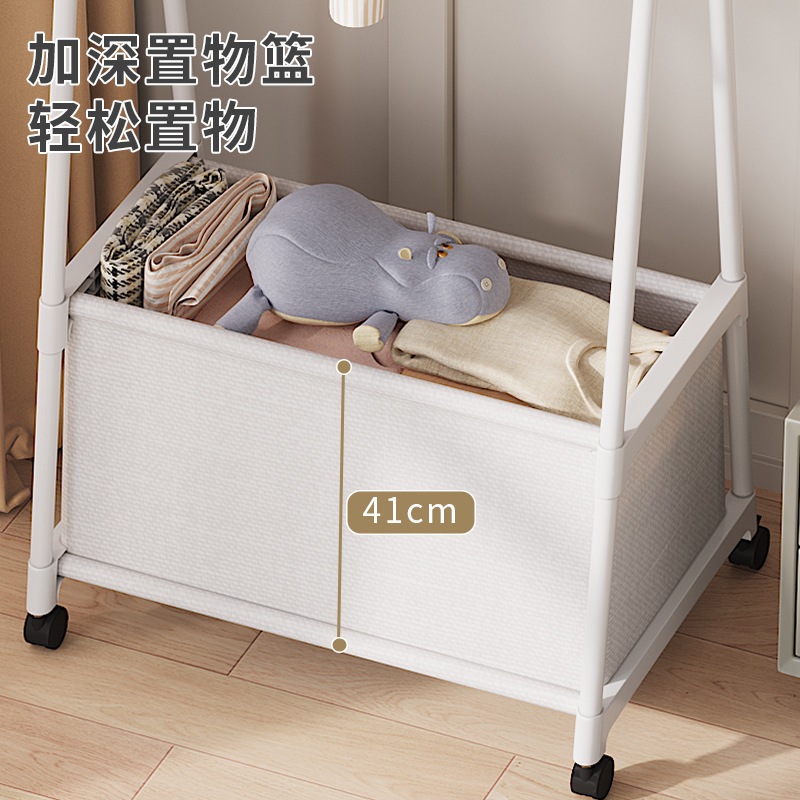 Clothes Rack Multi-Functional Clothes Hanger Home Dormitory Rental Small Storage Clothes Hanger Floor Hanger Wholesale