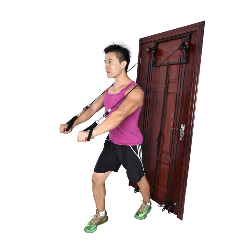 拉力器简易门上健身器家用休闲臂力锻炼器tower200
