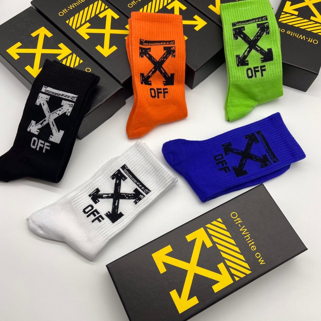 New Spring Men's Socks Trendy Summer Athletic Socks Basketball Socks Deodorant Cotton Socks European and American Ins Men's Socks High Tube