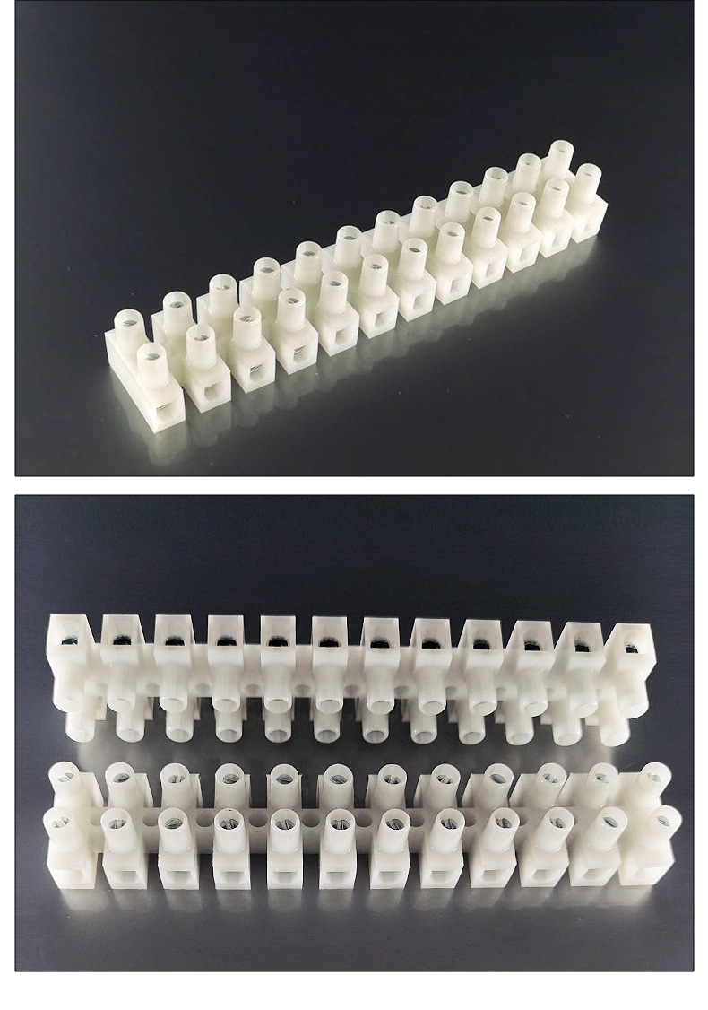 金笔pa9ds带弹片端子台 vde 认证接线端子 pa7ds带弹片接线柱