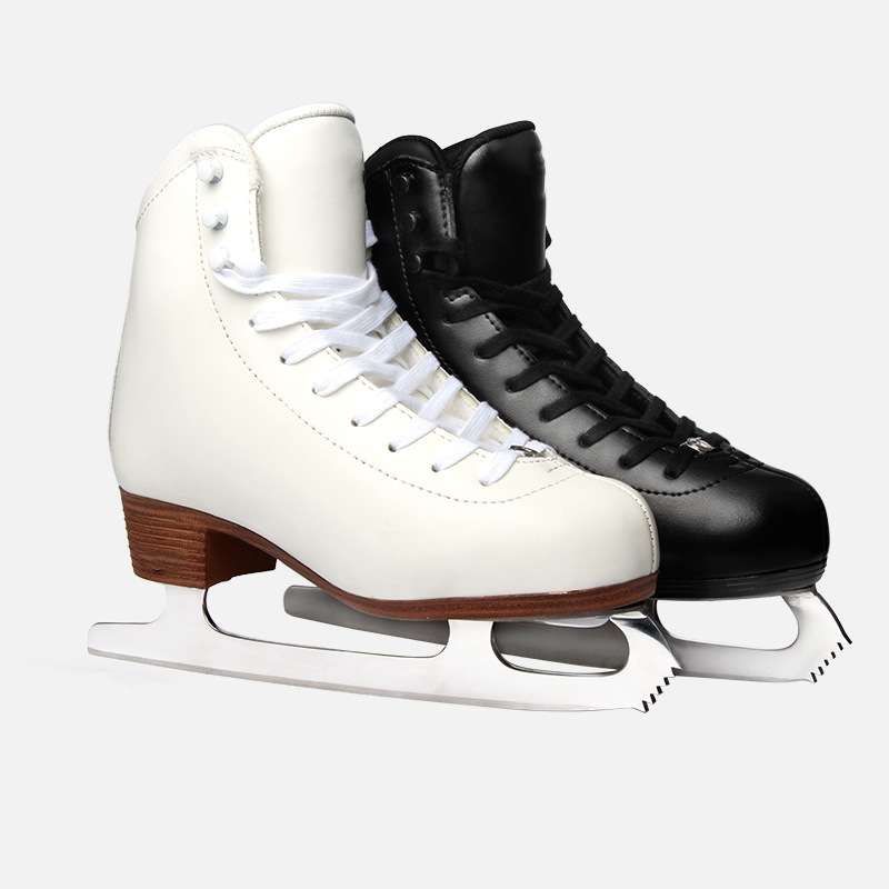 定制花样冰刀鞋儿童初学者冰刀冰鞋女成人真刀水冰鞋真冰滑冰鞋男