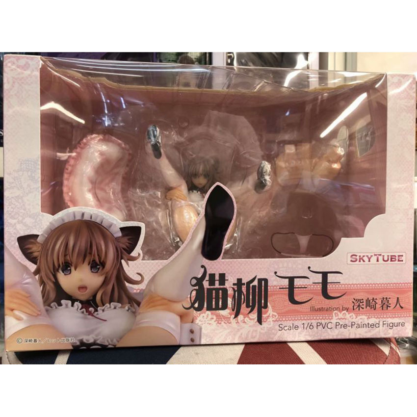 猫柳百百 猫柳茉茉 猫耳女仆 深崎暮人 猫柳桃 盒装手办摆件模型