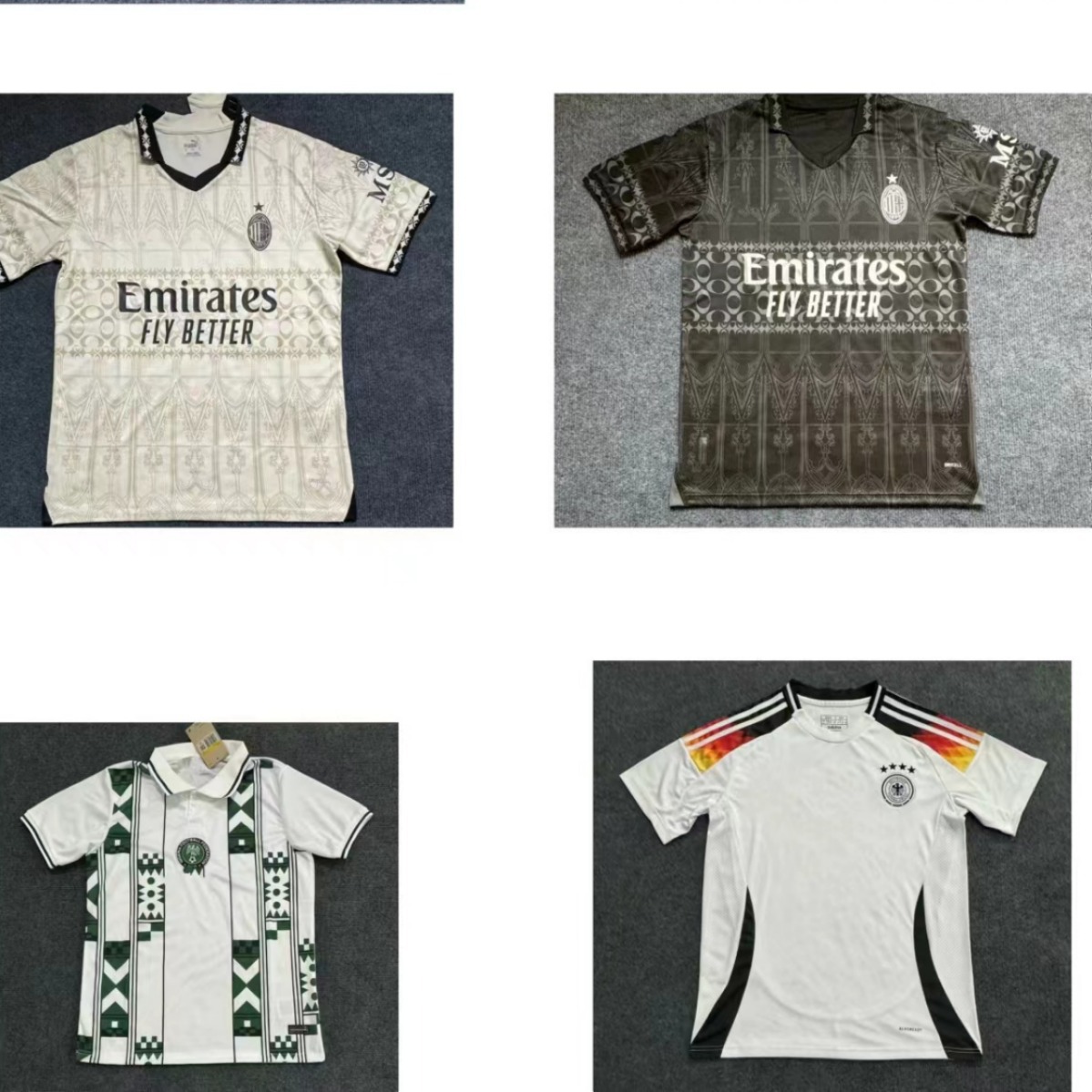 源头货球服2425国家队俱乐部德国主场成人单衣泰版足球服出场服