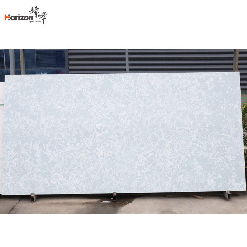 赫峰玛瑙石纯白色纯灰色蓝色石英石 橱柜面 石英石台面