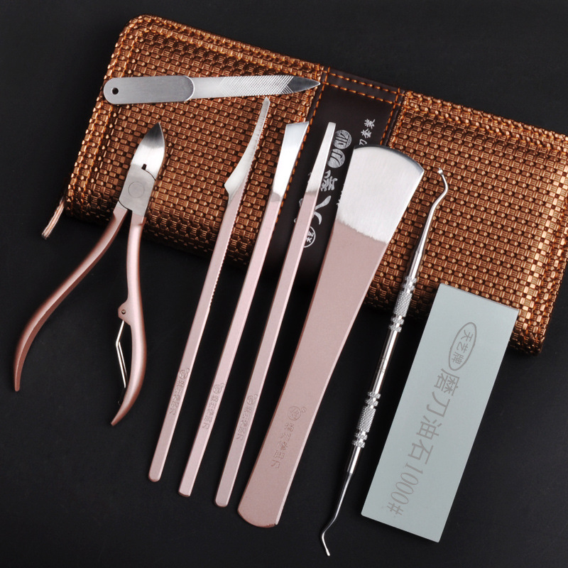 修脚刀套装7件套甲沟专用嵌甲钳去死皮炎扬州三把刀修甲工具-阿里巴巴