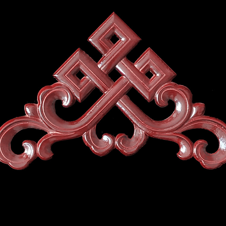 东阳木雕花欧式角花装修实木线条吊顶角镂空贴花格梁托结