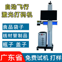 医药盒激光喷码机 酒瓶酒盖包装刻字机 罐头食品打字机流水线打标