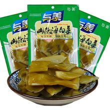 与美山椒海白菜即食80g四川泡菜泡椒味海带酸辣下饭菜休闲零食