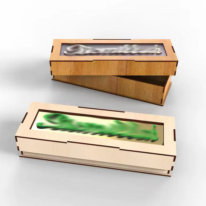 跨境定制中东月亮节装饰礼盒木制干果甜点礼品盒伊斯兰节日礼物盒