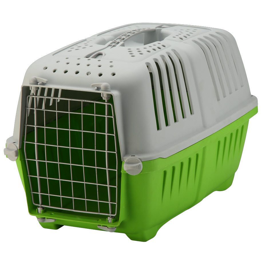 Wholesale Supply Pet Iron Door Flight Case Dog Cat Consignment Cat Cage Portable Aircraft Cage Air Transport Bull Dog Loudspeaker