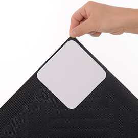 跨境PU可水洗可移动地毯贴重复使用脚垫正方形形状瑜伽垫防背胶