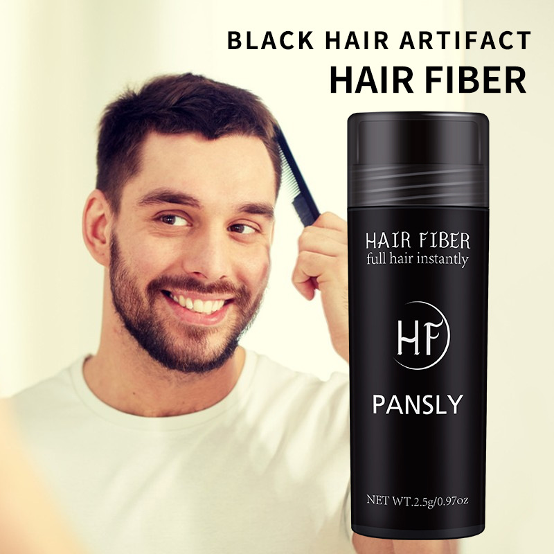 跨境现货PANSLY头发纤维粉美发粉仿真发际线粉填充神器批代发