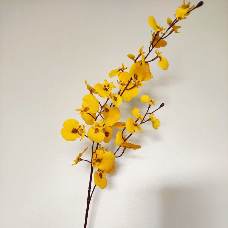 西安厂家批发跳舞兰,装饰仿真假花,田园风,简欧风,家居装饰