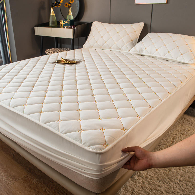 a类磨毛床笠单件夹棉床罩2021年新款防滑固定席梦思床垫子保护套