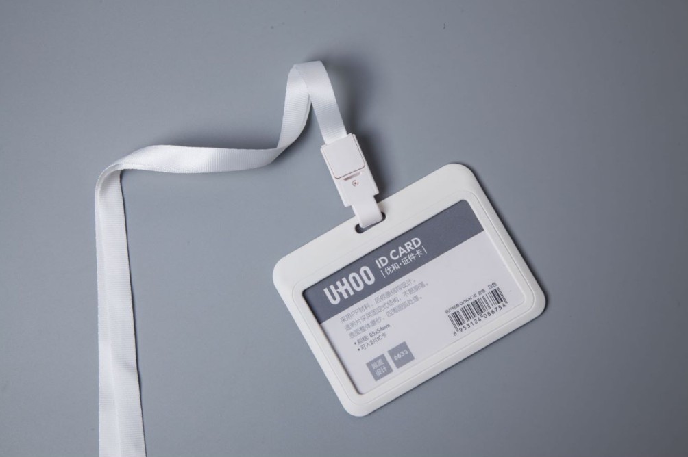 优和6634工作牌卡套 学生胸卡工牌硬胶套 厂牌证件挂绳 工厂定制