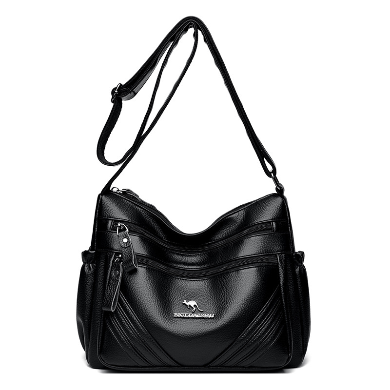 New Bags 2024 Women's Big Bag Women's Casual Messenger Bag Bag for Mom