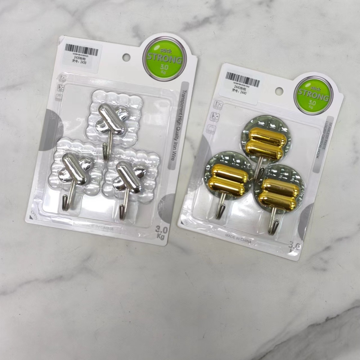 new punch-free hook super strong paste wall-mounted seamless kitchen bathroom universal sticky hook