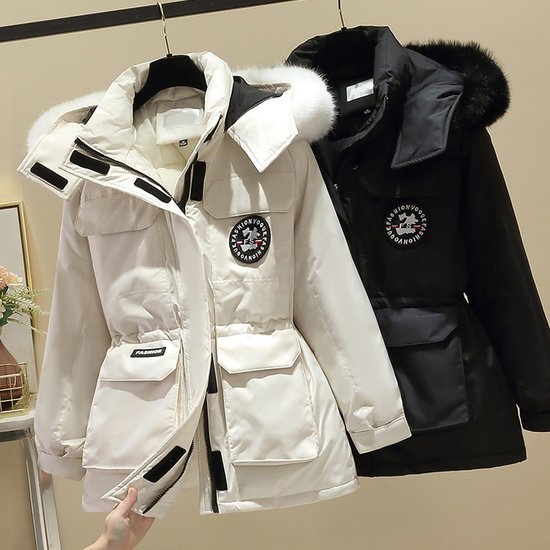 棉服女2023新款冬季今年流行爆款炸街派克服加厚外套棉袄羽绒棉衣