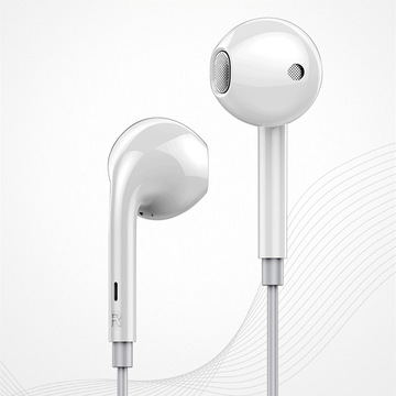 公牛数码配件单键半入耳耳机耳塞线3.5mm/usb-c接口