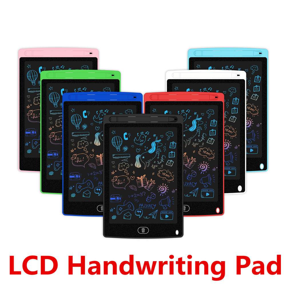 6.5-Inch 8.5-Inch LCD Handwriting Board LCD Small Light Energy Blackboard Children's Intelligent Graffiti Color Highlight Thick Pen