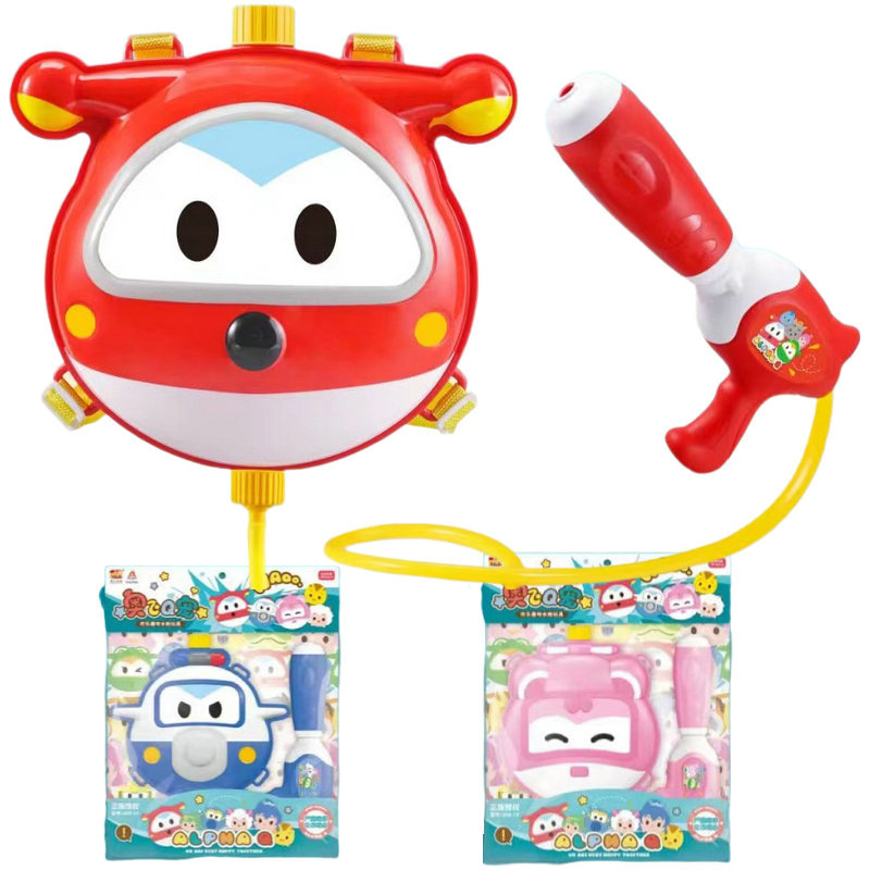 奥飞q宠背包水枪699-10夏天景区漂流仿真水抽摆地摊儿童玩具批发