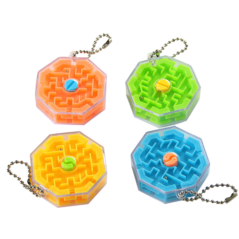 Ten-Side Three-Dimensional Maze Creative 3D Ball Balance Maze Children Student Prize Gift Ball Puzzle Small Rubik's Cube