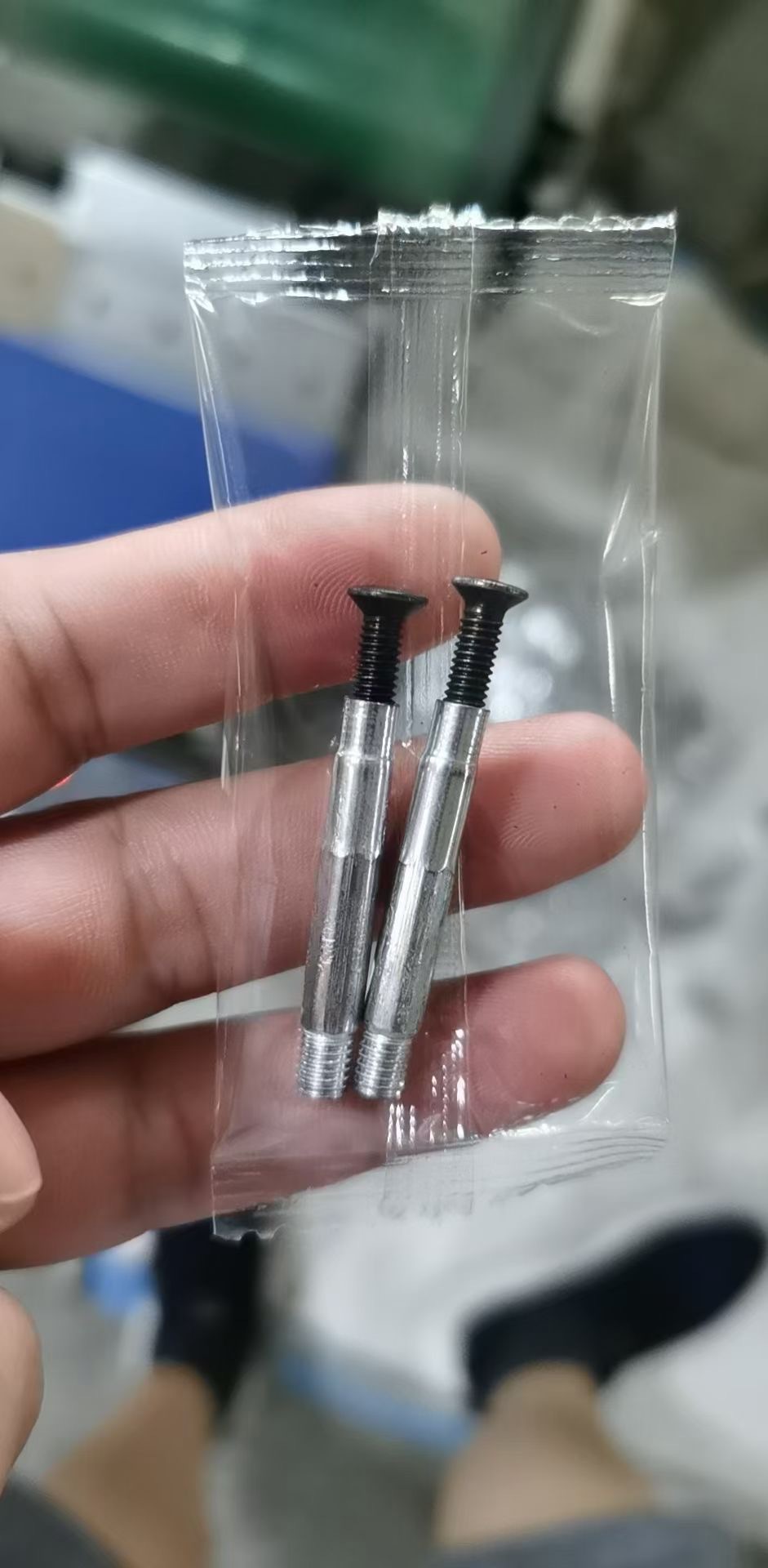 门锁配件独立小包装 方杆竹节自攻螺丝套筒螺母扳手 配件小包制作