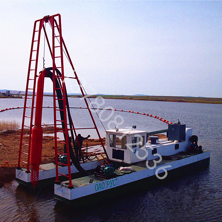 冲吸式抽沙船 沿海城市挖沙射吸式抽沙船 河道疏浚清淤设备挖沙船