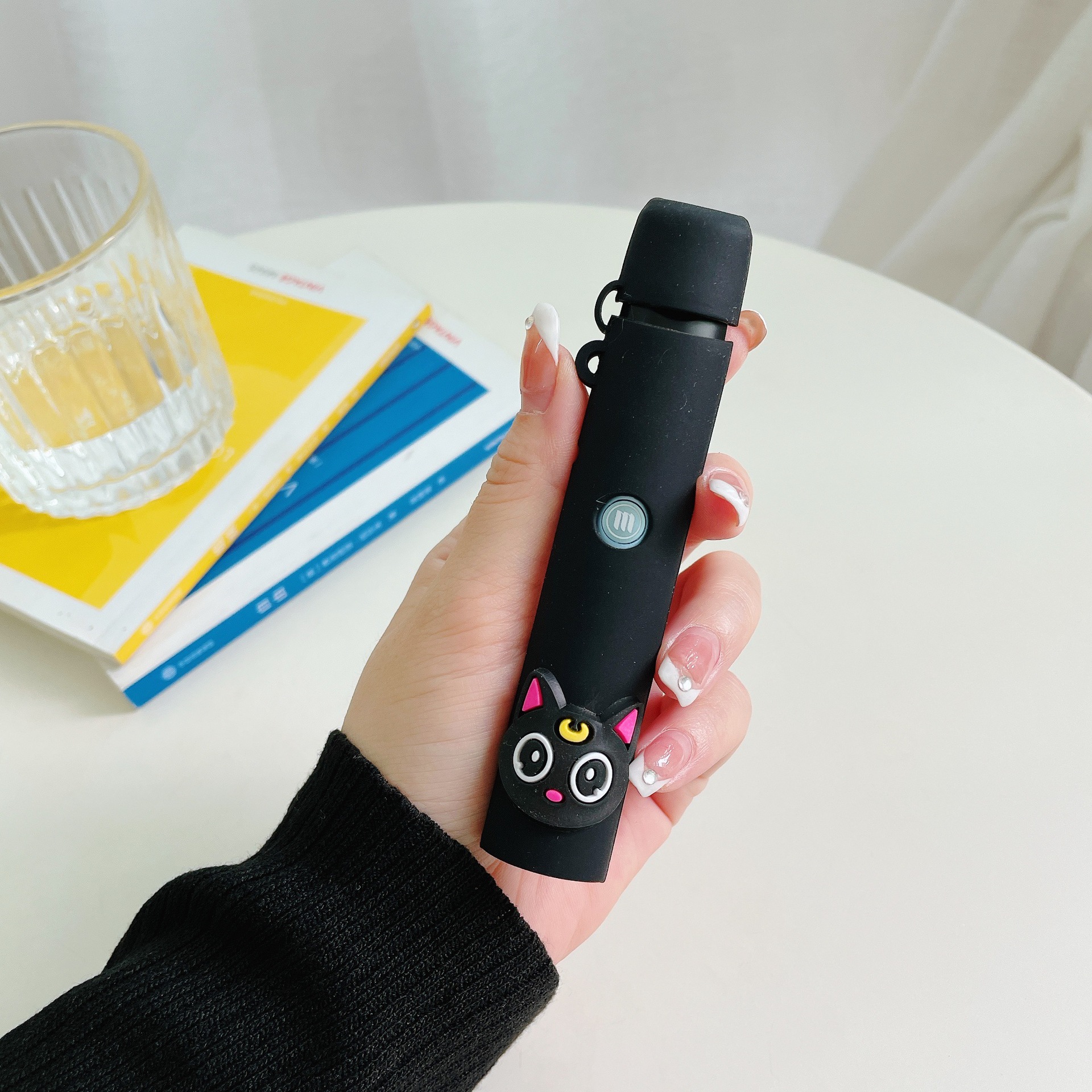 新款魔笛c硅胶套motlc保护套三代一代电子器烟套烟杆皮套挂绳软壳