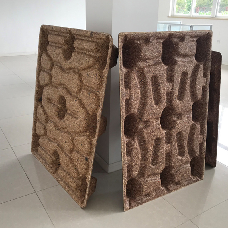 木屑 树脂胶托盘仓储运输周转 模压托盘1200*800四面进叉托盘