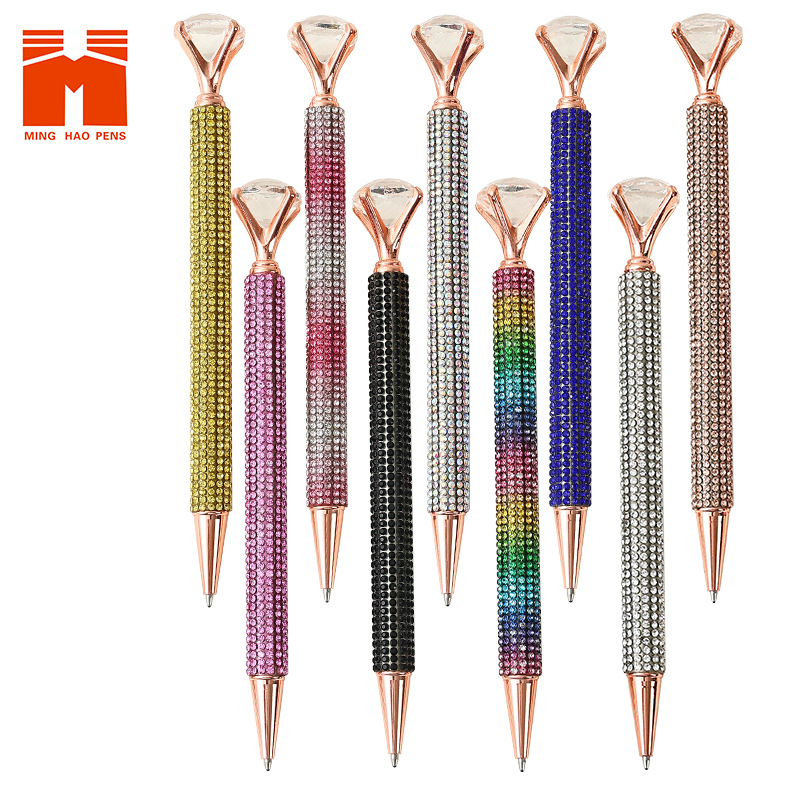 Full Diamond Ballpoint Pen Ballpoint Pen Rhinestone Pen Foreskin Ballpoint Pen Metal Ball Point Pen