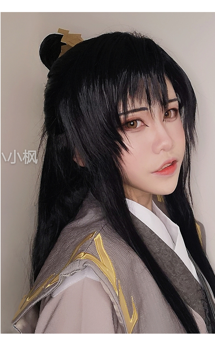 【自由人】少年版聂怀桑 cos假发聂导古风古装男成年版聂怀桑