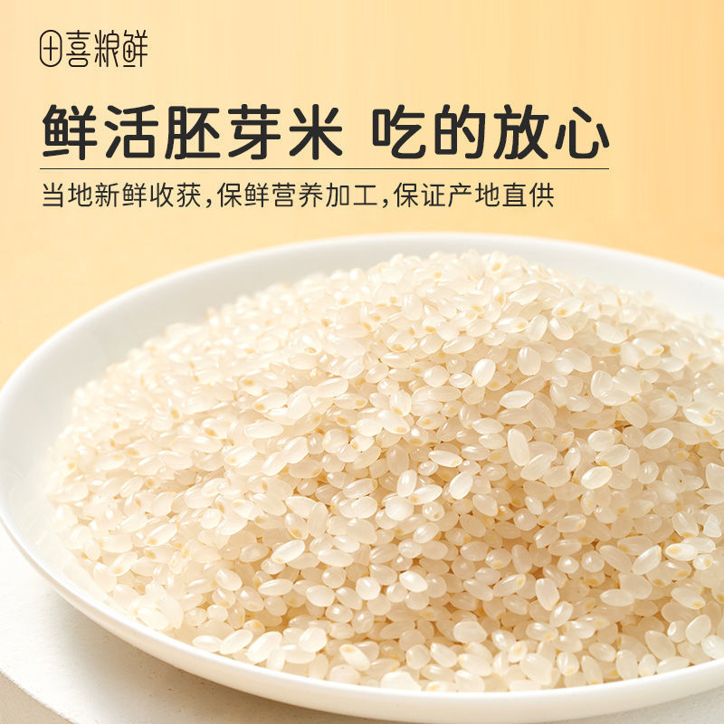 有机胚芽米煮粥新米小小粒 满件送婴幼儿宝宝儿童面条大米餐饮生