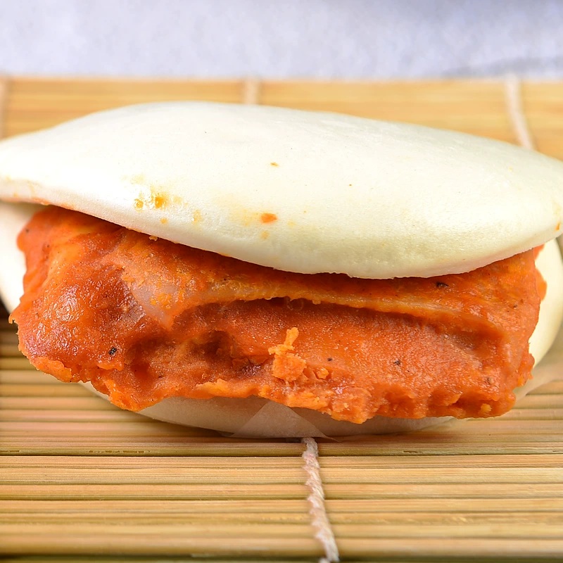 品扬春奥尔良鸡腿割包6个 早餐速食包子便利早餐店微波半成品