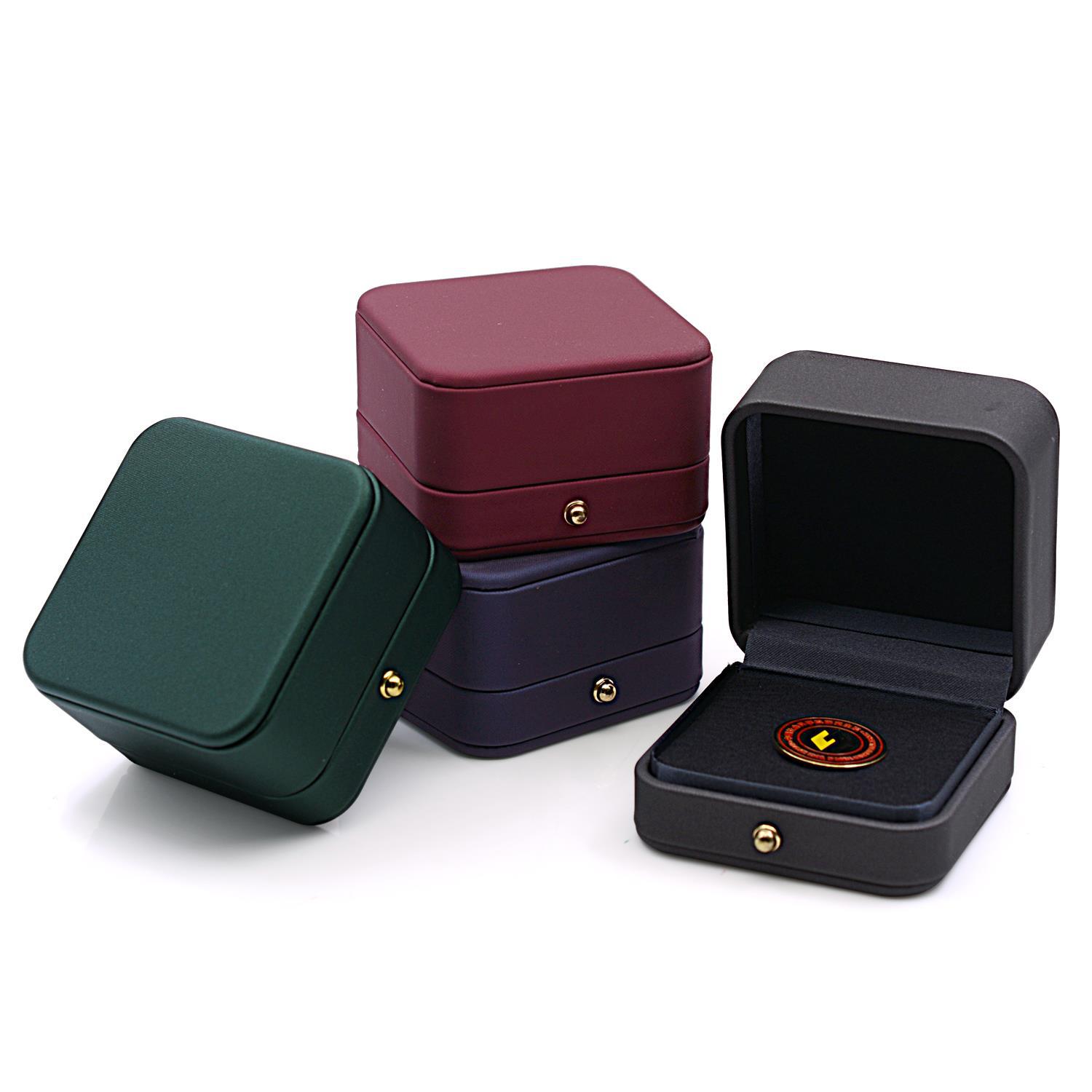 收藏盒徽章金币盒子logo礼品盒纪念币勋章高档盒盒子子盒校徽