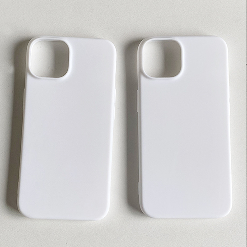 苹果14液态硅胶素材白色2.