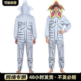 怪奇物语3Stranger Things食人花睡衣圣诞节cosplay角色扮演服装