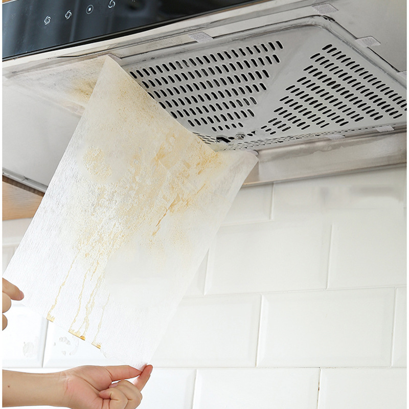 厨房可换抽油烟机防油污过滤网吸油纸 无纺布油烟过滤膜