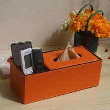 6WUI批发家用茶几多功能纸巾盒 客厅抽纸盒餐巾纸盒轻奢遥控器收