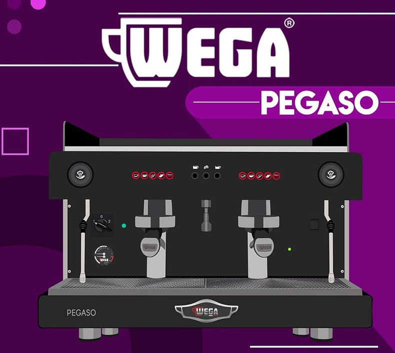 wega pegaso意大利原装进口毕加索意式双头商用咖啡机高杯电控e61